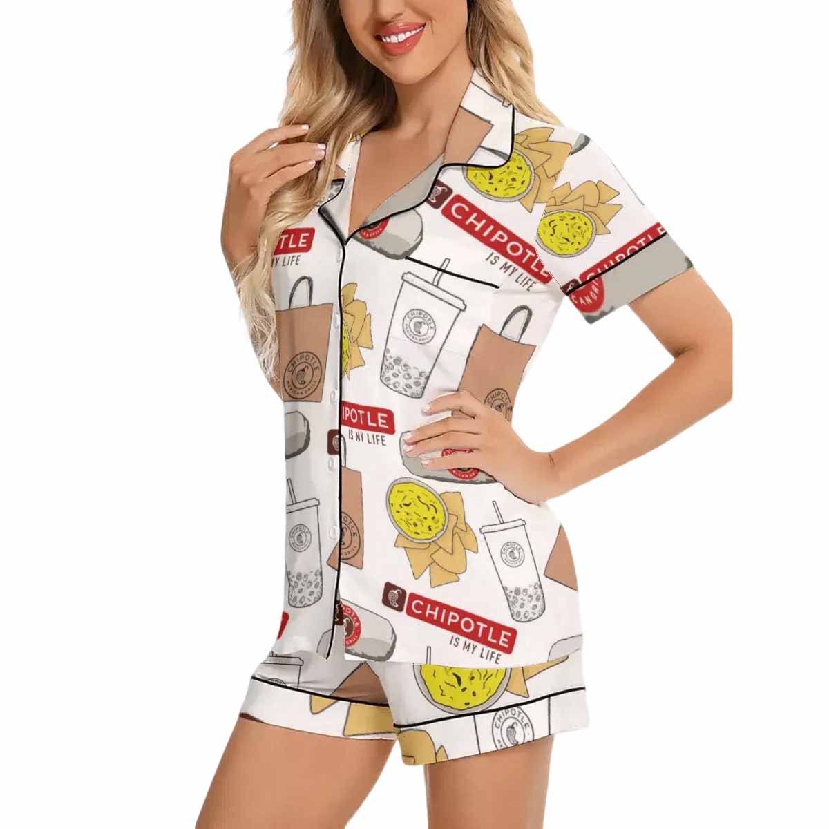 Chipotle Mexican Grill Pajama Set Chipotle Mexican Grill Pajama Set