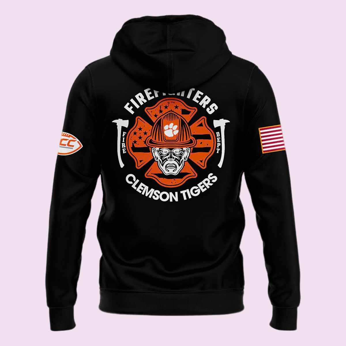 Clemson Tigers 2024 Firefighter Appreciation Night Hoodie Clemson Tigers 2024 Firefighter Appreciation Night Hoodie
