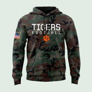 Clemson Tigers 2024 Military Appreciation Hoodie Clemson Tigers 2024 Military Appreciation Hoodie