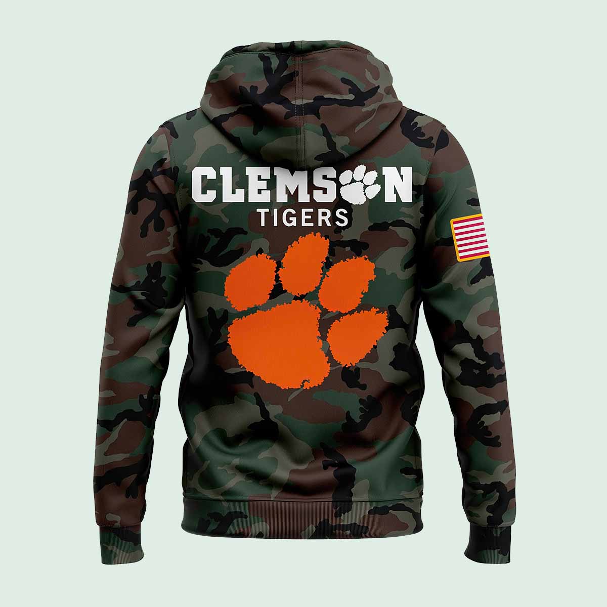 Clemson Tigers 2024 Military Appreciation Hoodie Clemson Tigers 2024 Military Appreciation Hoodie