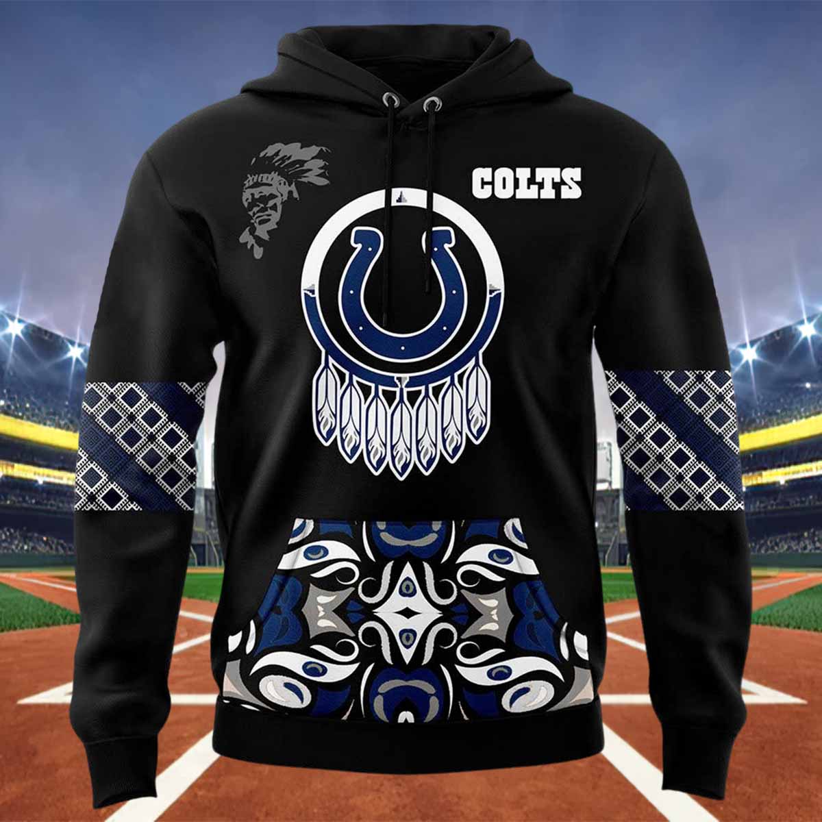 Colts 2024 Native American Heritage Month Hoodie Colts 2024 Native American Heritage Month Hoodie