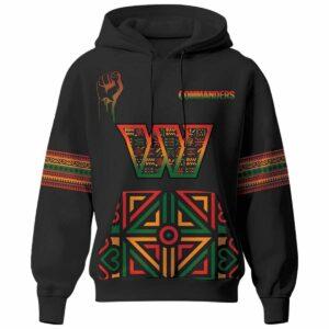 Commanders Black History Month 2025 Hoodie