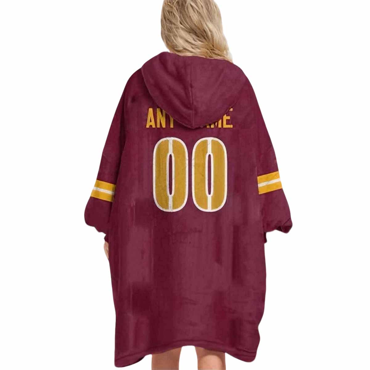 Commanders Home Jersey Blanket Hoodie Commanders Home Jersey Blanket Hoodie