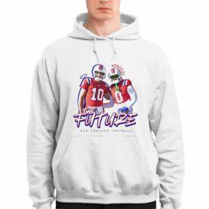 Drake Maye And Christian Gonzalez The Future Hoodie Drake Maye And Christian Gonzalez The Future Hoodie