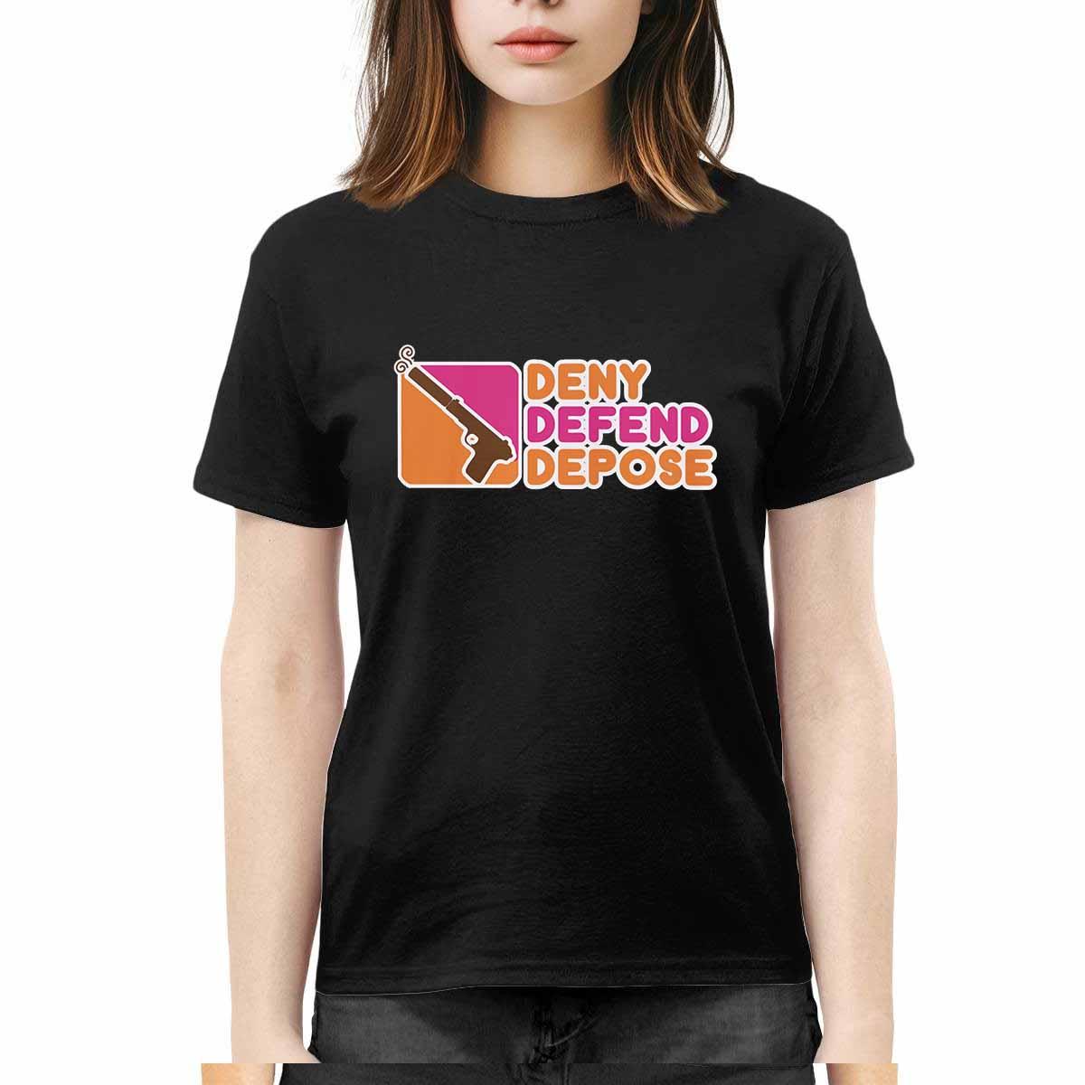 Dunkin Donuts Deny Defend Depose Shirt Dunkin Donuts Deny Defend Depose Shirt