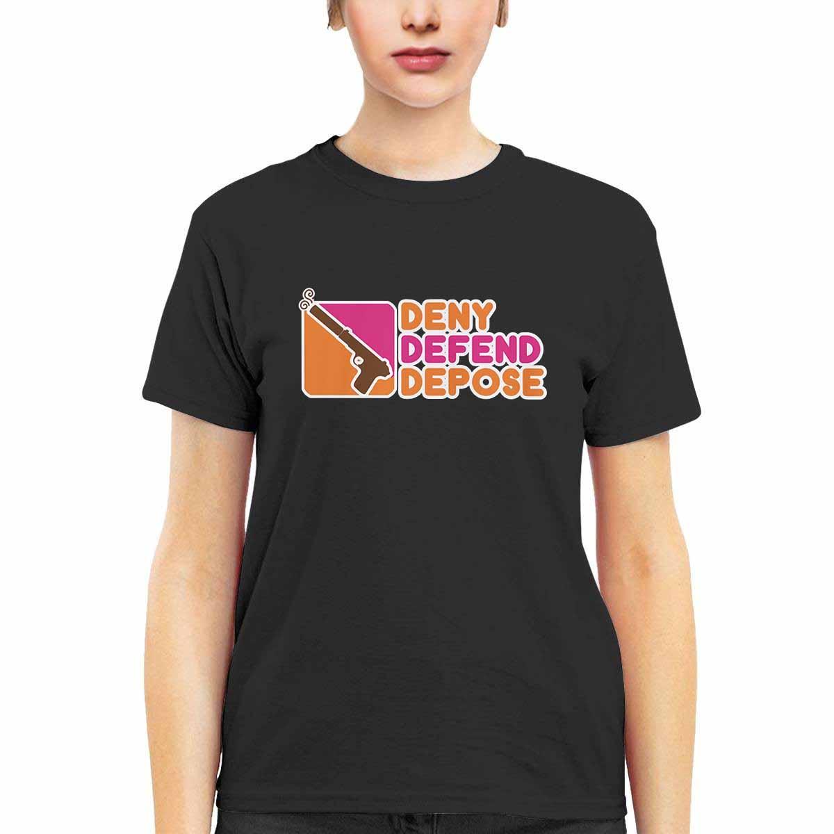 Dunkin Donuts Deny Defend Depose Shirt Dunkin Donuts Deny Defend Depose Shirt