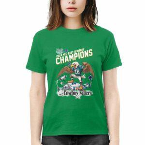 Eagles 2024 East Division Champions Cowboy Killers Shirt Eagles 2024 East Division Champions Cowboy Killers Shirt