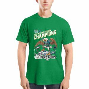 Eagles 2024 East Division Champions Cowboy Killers Shirt 1 Eagles 2024 East Division Champions Cowboy Killers Shirt