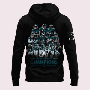 Eagles Ready To Roll East Division Champions 2024 Hoodie 1 Eagles Ready To Roll East Division Champions 2024 Hoodie