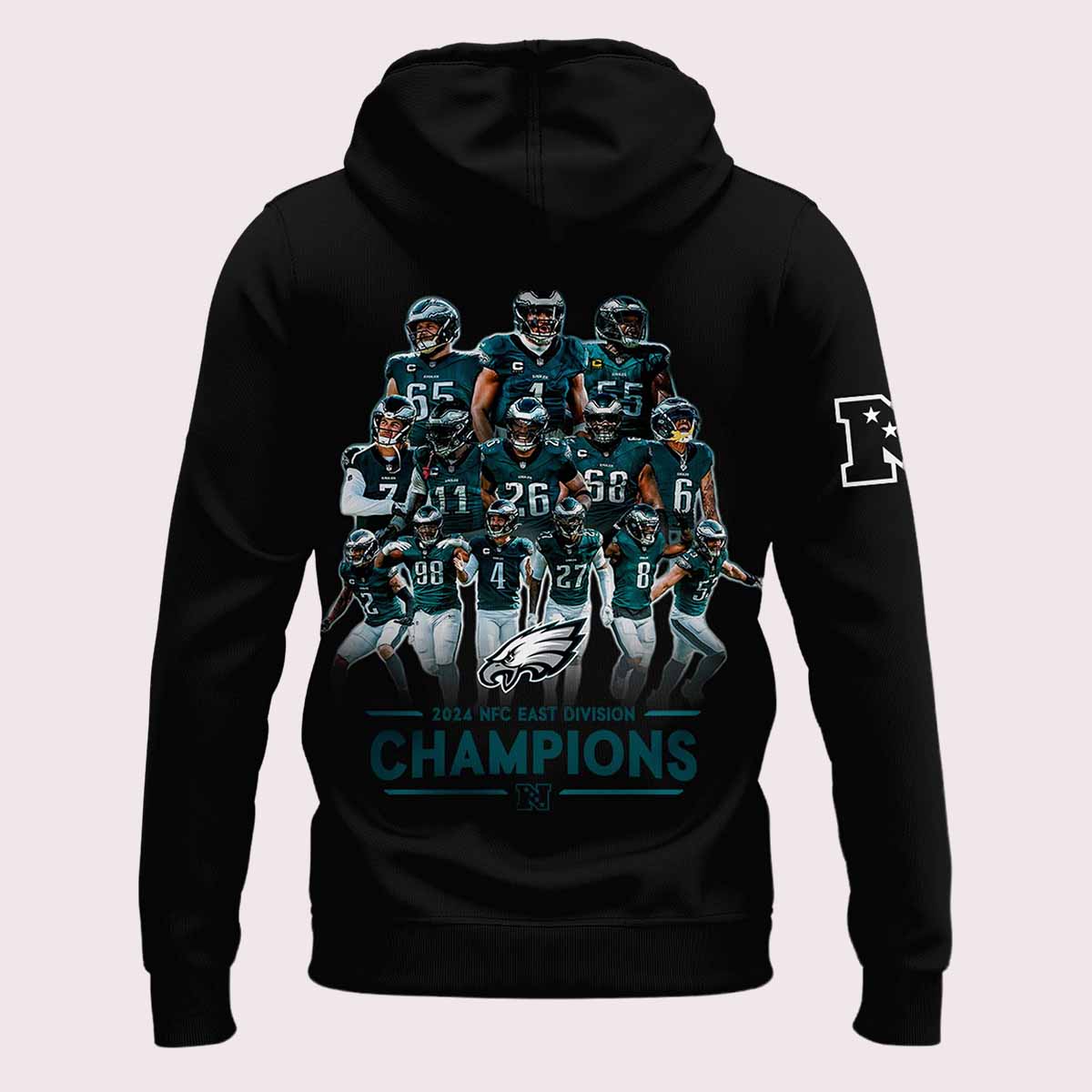 Eagles Ready To Roll East Division Champions 2024 Hoodie Eagles Ready To Roll East Division Champions 2024 Hoodie