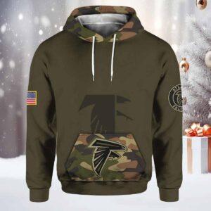 Falcons 2024 Salute to Service Camo Hoodie