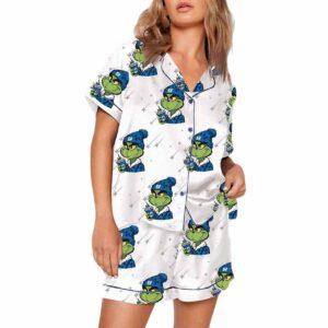 Grnch Detroit Football Pajama Set
