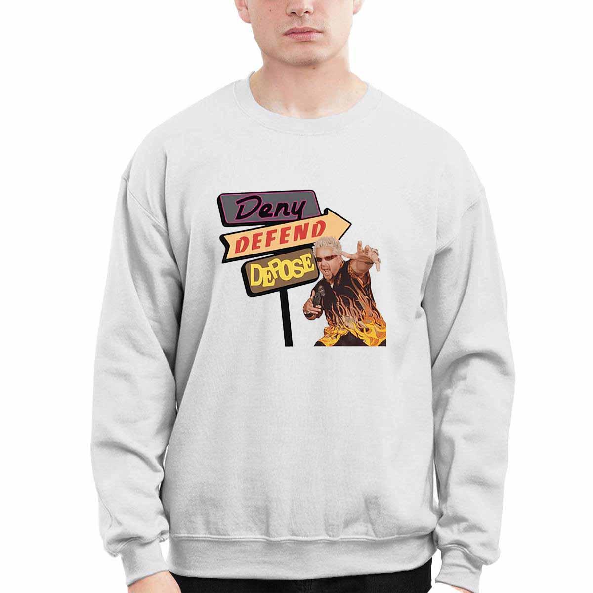 Guy Fieri Deny Defend Depose Drive-Ins Shirt Guy Fieri Deny Defend Depose Drive-Ins Shirt