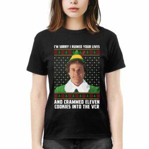 I’m Sorry I Ruined Your Lives And Crammed 11 Cookies Into The Vcr Shirt