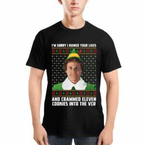 Im Sorry I Ruined Your Lives And Crammed 11 Cookies Into The Vcr Shirt Im Sorry I Ruined Your Lives And Crammed 11 Cookies Into The Vcr Shirt