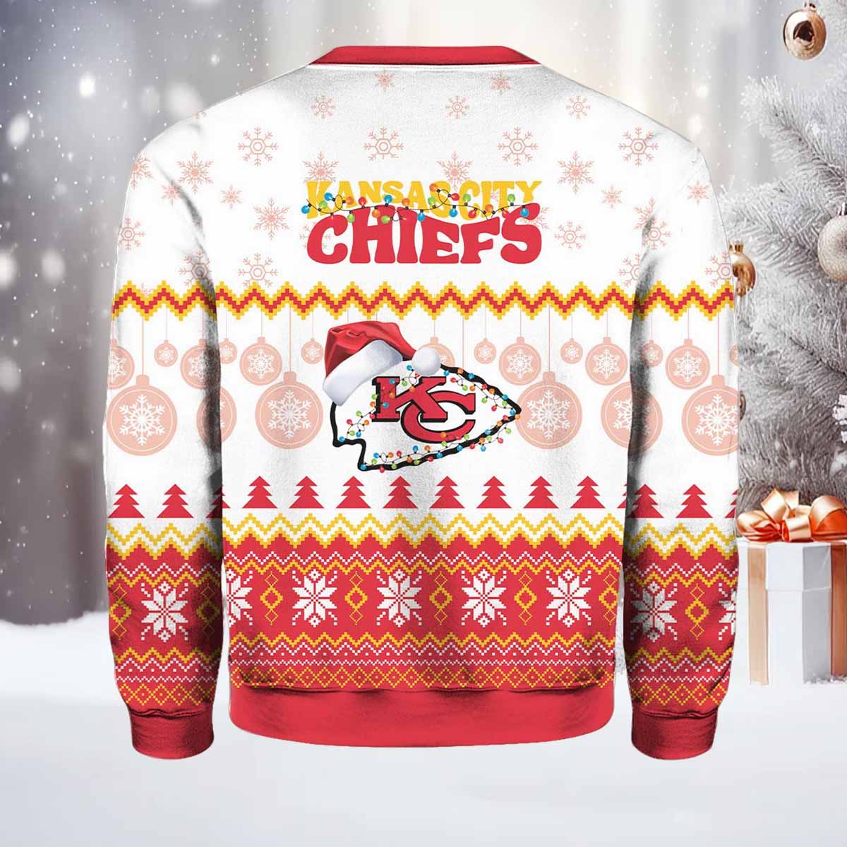 KC Chiefs 2024 Ugly Christmas Sweater KC Chiefs 2024 Ugly Christmas Sweater