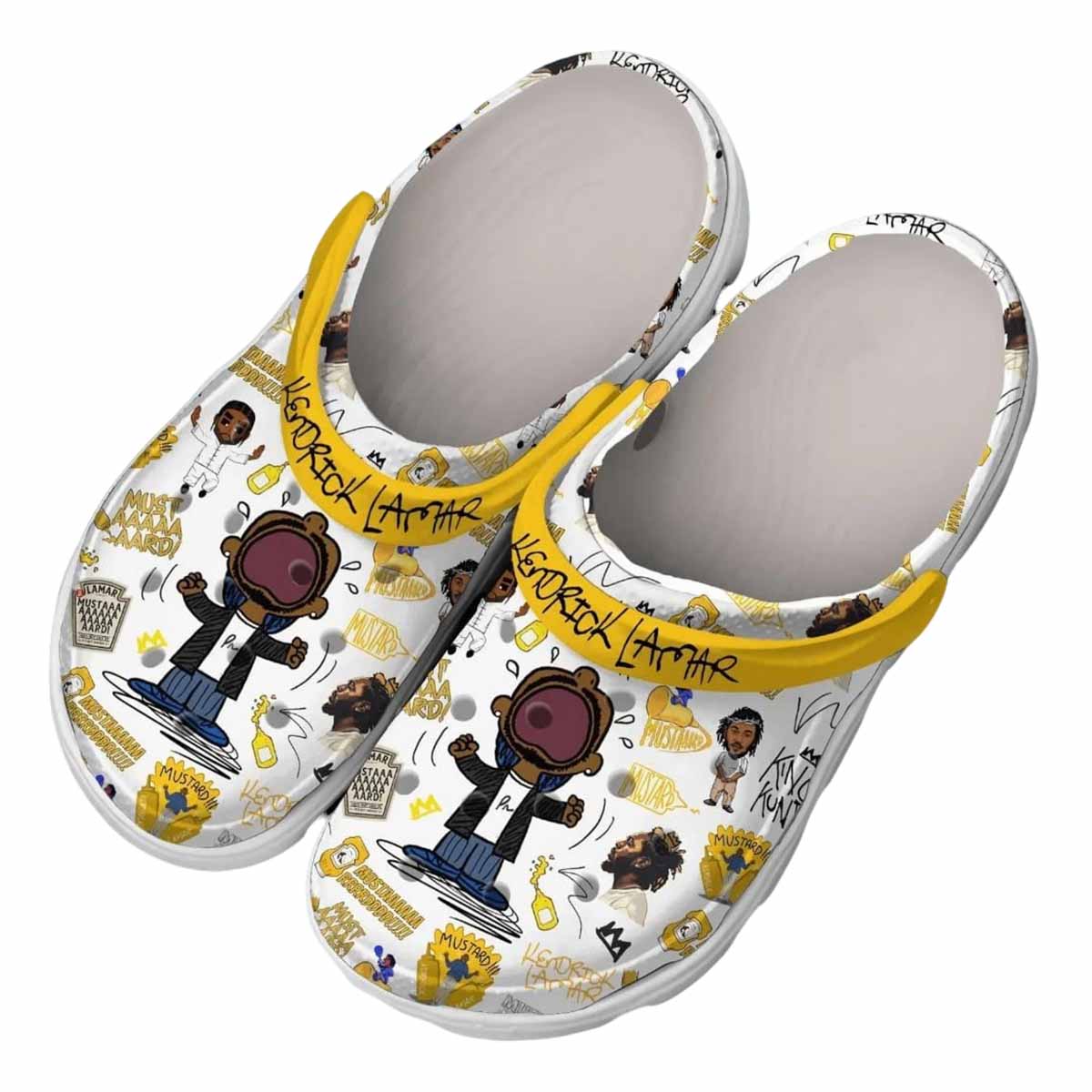 Kendrick Lamar Mustard Crocs Kendrick Lamar Mustard Crocs