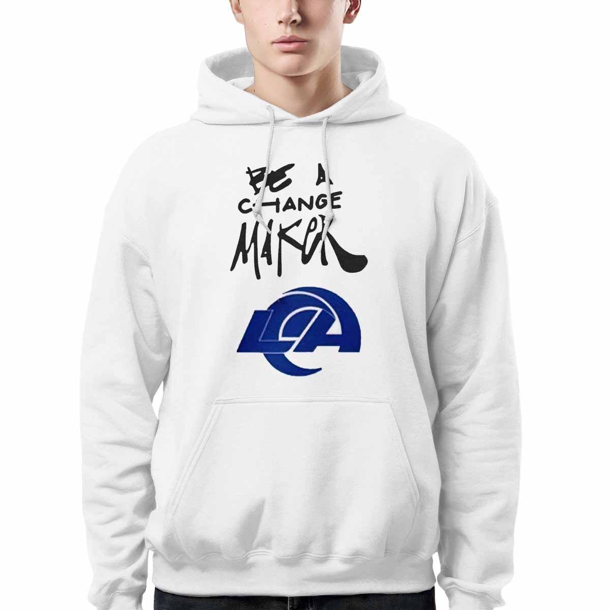 LA Rams Be A Change Maker Hoodie LA Rams Be A Change Maker Hoodie