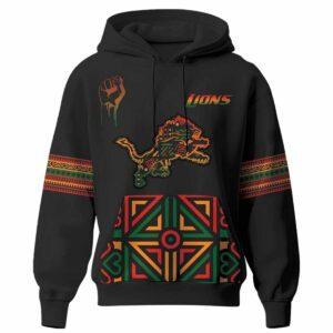 Lions Black History Month 2025 Hoodie Lions Black History Month 2025 Hoodie