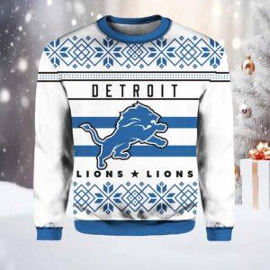 Lions Football Ugly Christmas Sweater Lions Football Ugly Christmas Sweater
