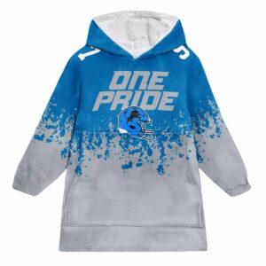 Lions One Pride Unisex Blanket Hoodie Lions One Pride Unisex Blanket Hoodie