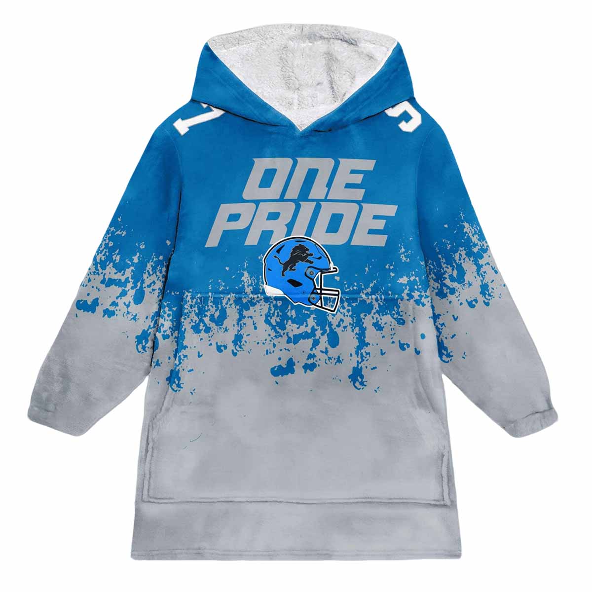 Lions One Pride Unisex Blanket Hoodie Lions One Pride Unisex Blanket Hoodie