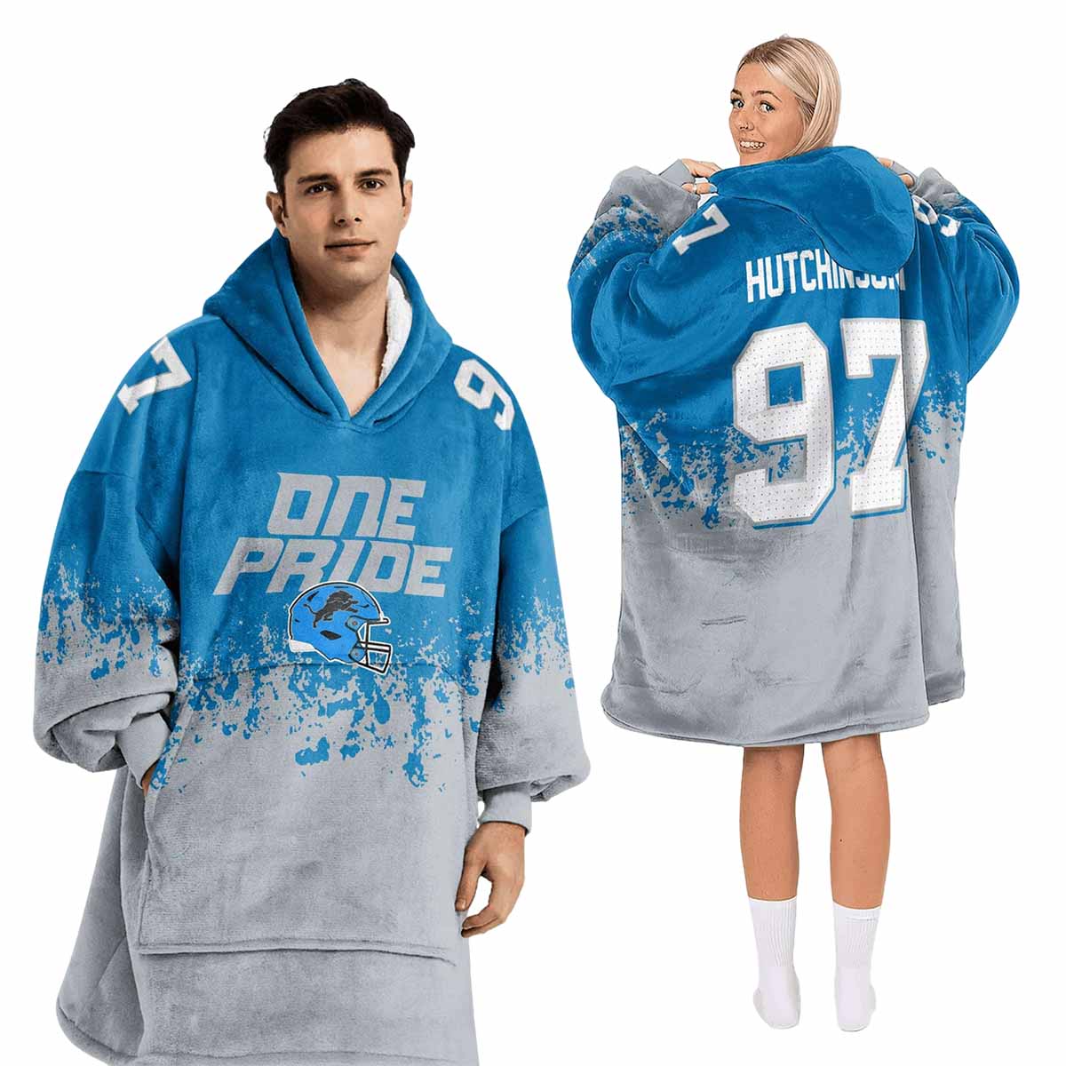 Lions One Pride Unisex Blanket Hoodie Lions One Pride Unisex Blanket Hoodie