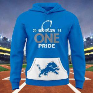 Lions Playoffs 2024 One Pride Hoodie
