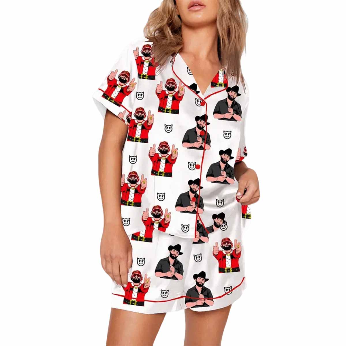 Luis R. Conriquez Trakas Hdspm Print Pajama Set Luis R. Conriquez Trakas Hdspm Print Pajama Set