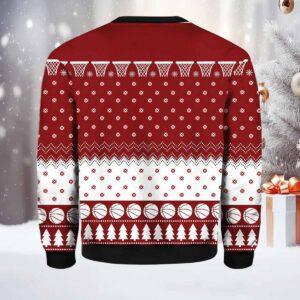 Michael Jordan Santa Playing Basketball Ugly Sweater 1 Michael Jordan Santa Playing Basketball Ugly Sweater