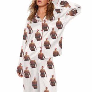 Mike Tyson Merry Chrithmith Pajama Set