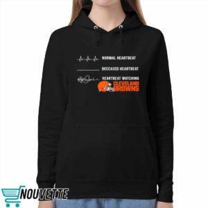 Normal Heartbeat Deceased Heartbeat Heartbeat Watching Browns Shirt 5 Normal Heartbeat Deceased Heartbeat Heartbeat Watching Browns Shirt