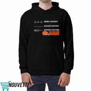 Normal Heartbeat Deceased Heartbeat Heartbeat Watching Browns Shirt 4 Normal Heartbeat Deceased Heartbeat Heartbeat Watching Browns Shirt