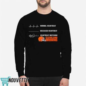 Normal Heartbeat Deceased Heartbeat Heartbeat Watching Browns Shirt 2 Normal Heartbeat Deceased Heartbeat Heartbeat Watching Browns Shirt