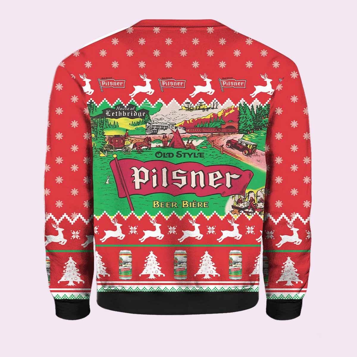 Old Style Pilsner Ugly Christmas Sweater Old Style Pilsner Ugly Christmas Sweater