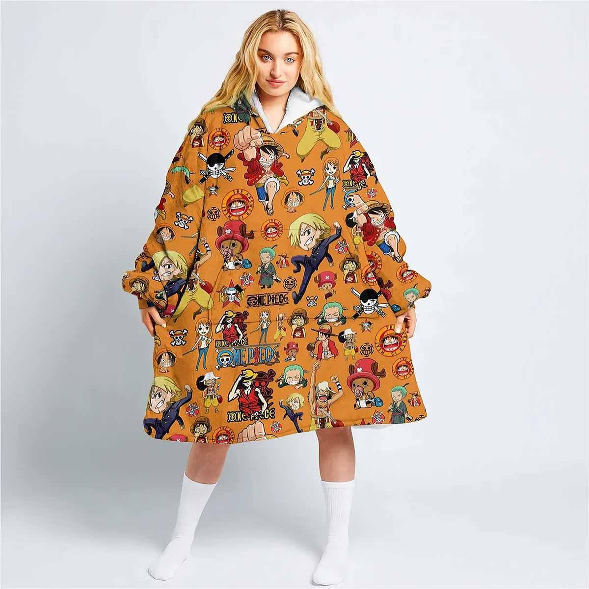 One Piece Blanket Hoodie One Piece Blanket Hoodie