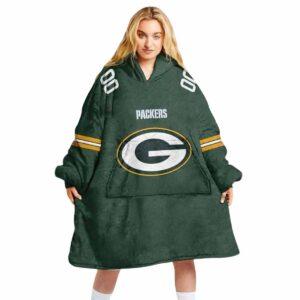 Packers Football Unisex Blanket Hoodie Packers Football Unisex Blanket Hoodie