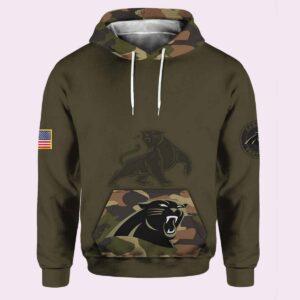 Panthers 2024 Salute to Service Camo Hoodie