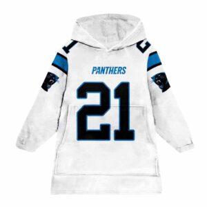 Panthers Chinn 21 Football Unisex Blanket Hoodie Panthers Chinn 21 Football Unisex Blanket Hoodie