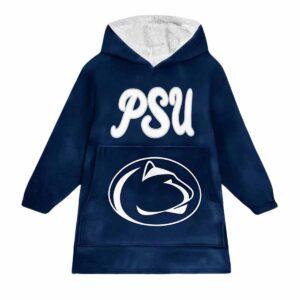 Penn State For The Glory Football Unisex Blanket Hoodie Penn State For The Glory Football Unisex Blanket Hoodie