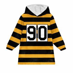 Pittsburgh 90 Football Hoodie Blanket