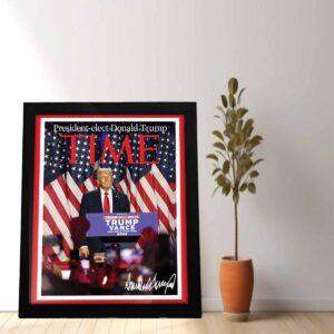President-elect Donald Trump Time Poster President-elect Donald Trump Time Poster