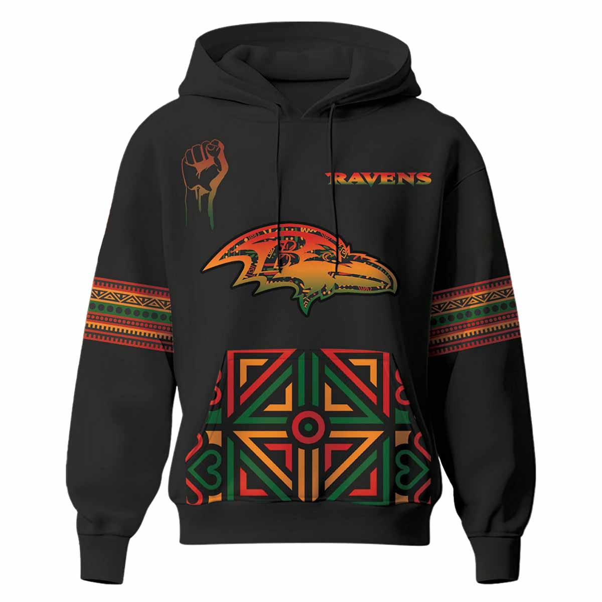 Ravens Black History Month 2025 Hoodie Ravens Black History Month 2025 Hoodie