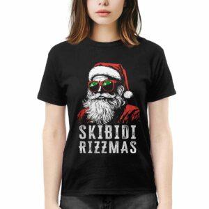 Santa Skibidi Rizzmas Shirt 2 Santa Skibidi Rizzmas Shirt