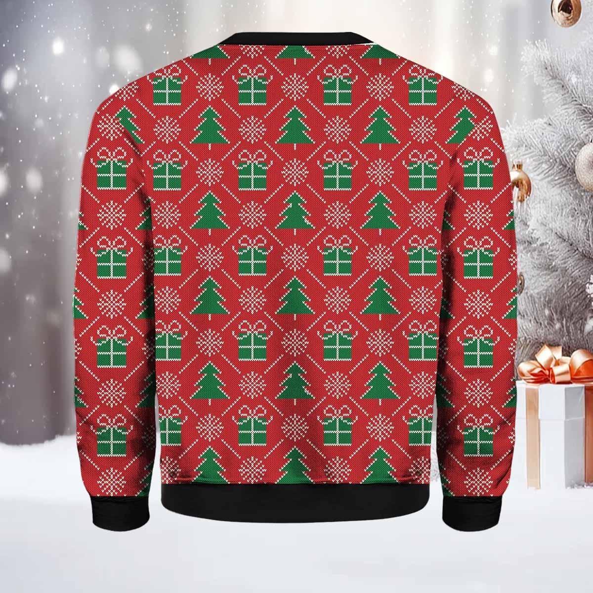 Saxy Holidays Ugly Christmas Sweater Saxy Holidays Ugly Christmas Sweater