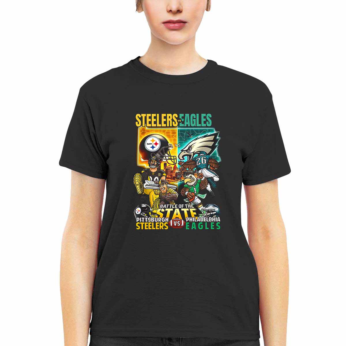 Steelers And Eagles Battle Of The State Shirt Steelers And Eagles Battle Of The State Shirt