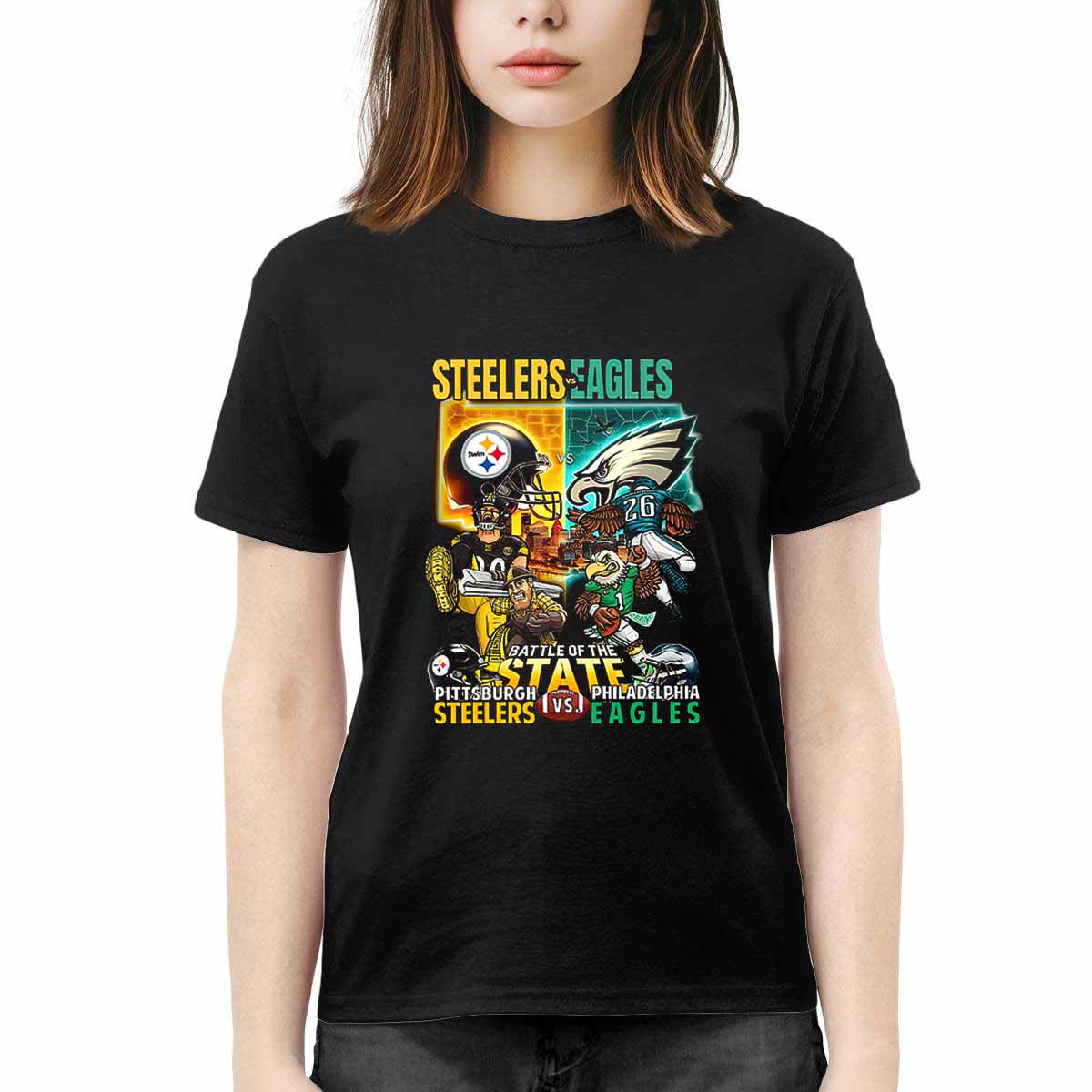 Steelers And Eagles Battle Of The State Shirt Steelers And Eagles Battle Of The State Shirt