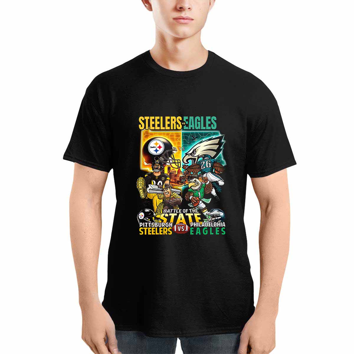 Steelers And Eagles Battle Of The State Shirt Steelers And Eagles Battle Of The State Shirt