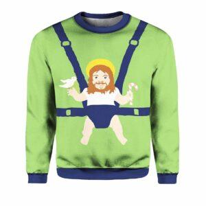 Sweet Baby Jesus Ugly Christmas Sweater