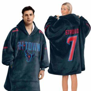 Texans Football Unisex Blanket Hoodie